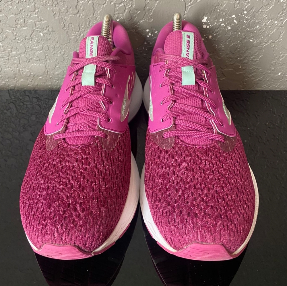 Brooks Range 2 Pink Running Shoes Women's 8 B Medium 1203621B553 - Picture 3 of 6